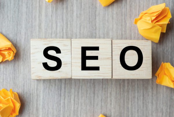 letter blocks that spell seo to describe wordpress seo